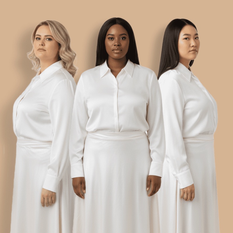 AI Plus Size Model