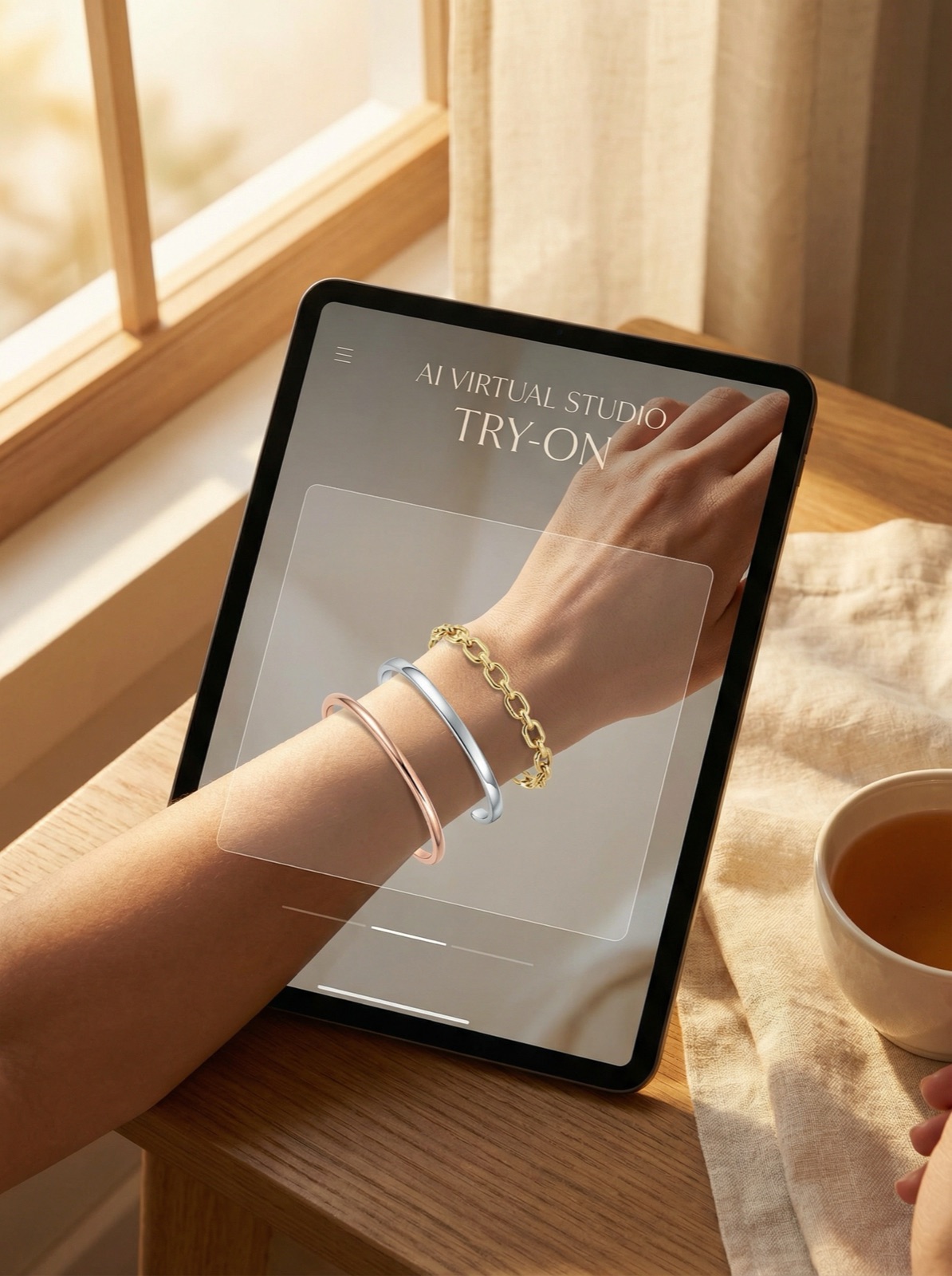 Easy Integration for Any Store — Virtual Jewelry Try-On